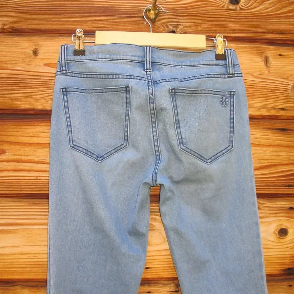 Tory Burch Mid Rise Stretch Legging Jeans Jeggings Skinny